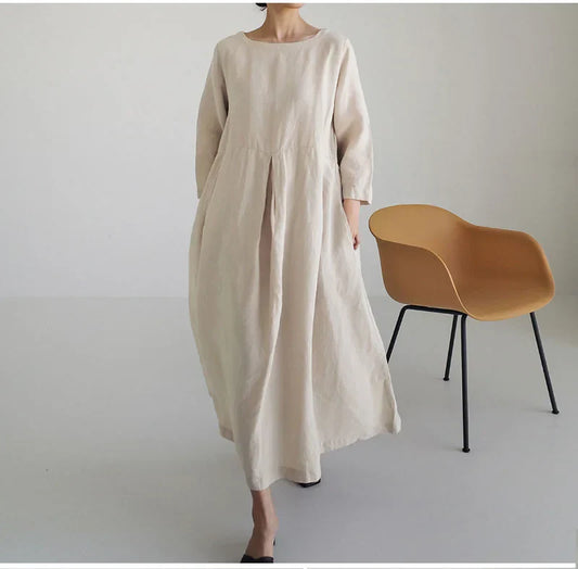 Idris - Langärmeliges Kleid