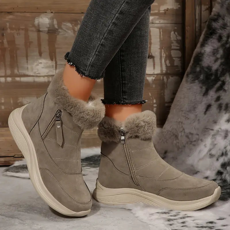 Gemütliche und stilvolle Winter-Schneestiefel für Damen