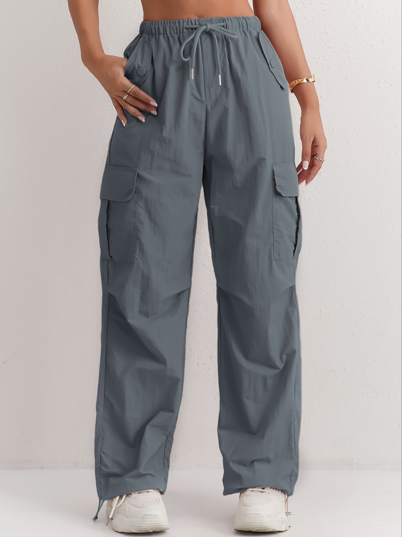 Solène - Stylische und bequeme rosa Cargohose für Frauen