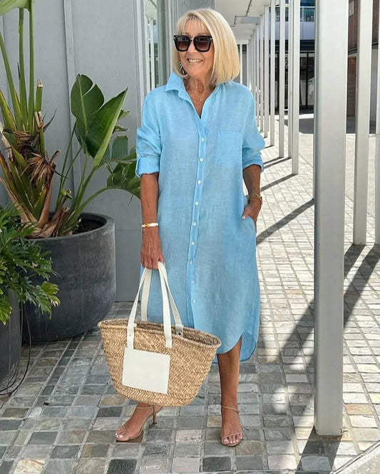 Leinenkleid für die Freizeit