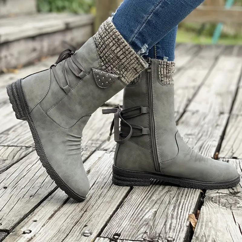 Judy - Warme Stiefel für Herbst und Winter