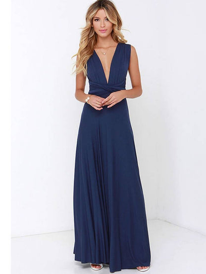 Elise - Langes Kleid Stylisiert Convertible
