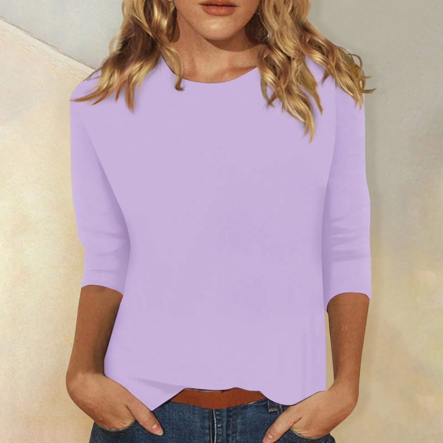 Tirza Bluse | Lässige Bluse mit mittleren Ärmeln