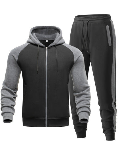 Liam | Sportliches Set aus Kapuzenpulli und Jogginghose