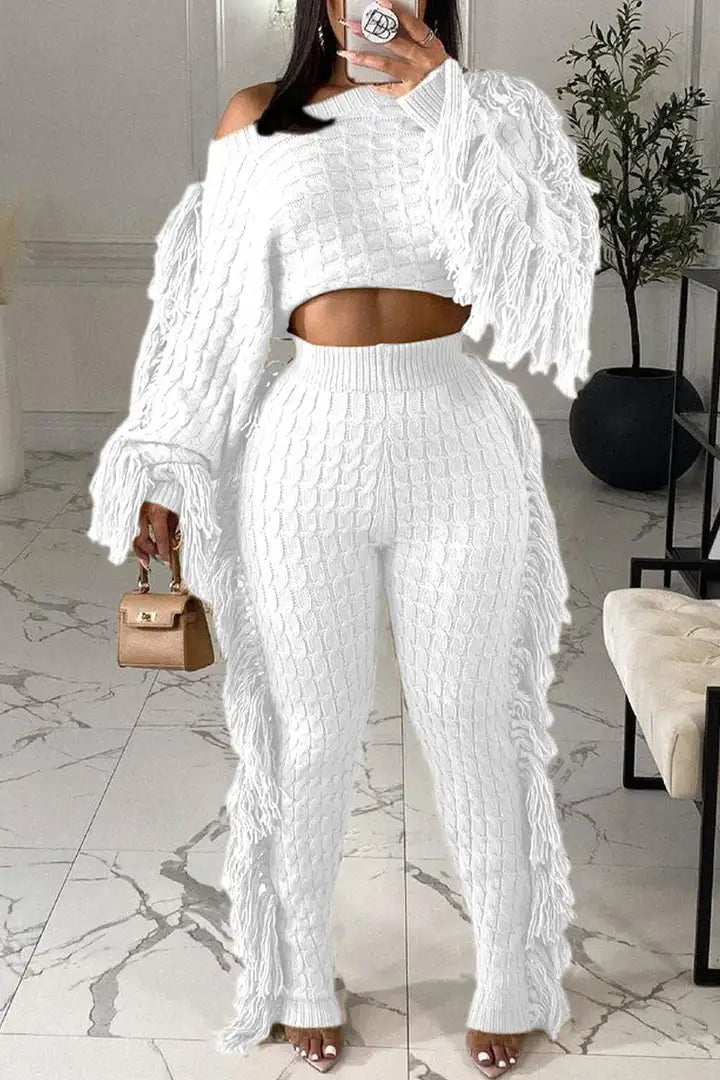 Kaianna - Kuscheliges Strick-Outfit-Set für Frauen