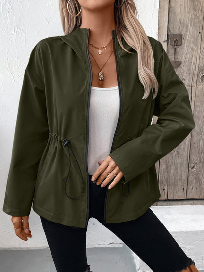 Harper - Kapuzenjacke mit Kordelzug und Reißverschluss für Frauen