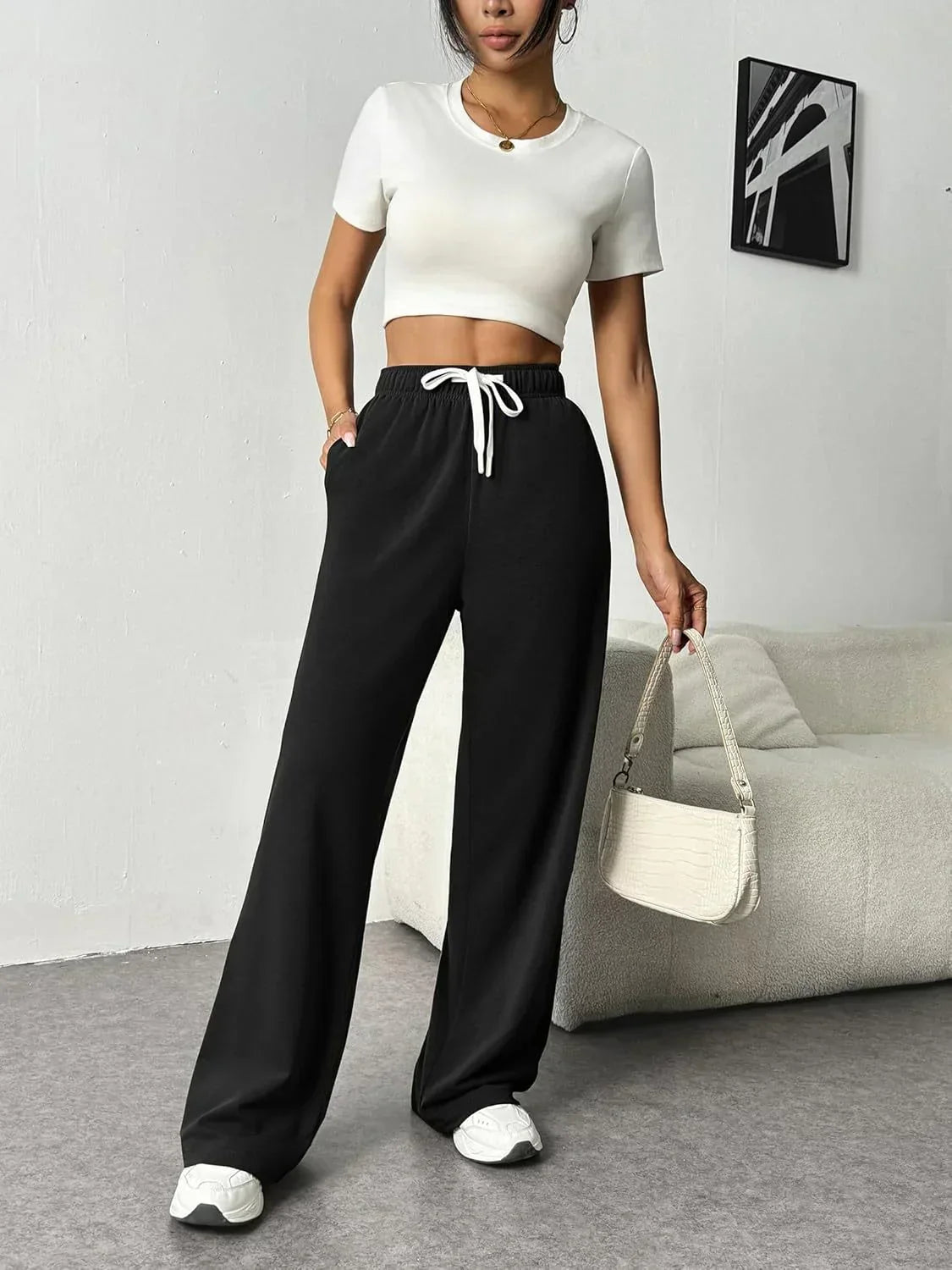 Amelie - Elegante weite Herbst- und Winterhose für Frauen