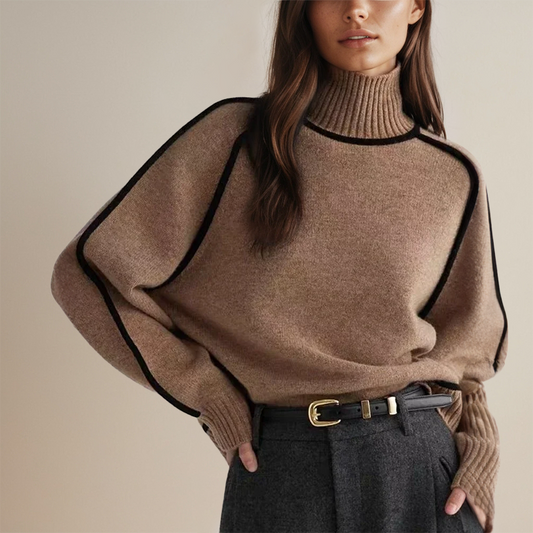 Lorana - Eleganter Herbst-Rollkragenpullover für Damen