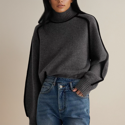Lorana - Eleganter Herbst-Rollkragenpullover für Damen