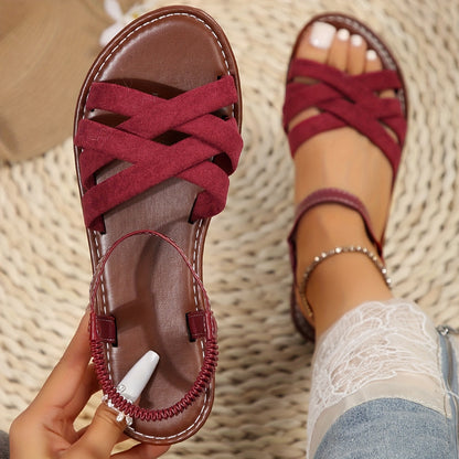 Modische und mühelose Sandalen