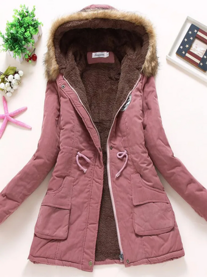 Kaitlyn Slim-fit Parka mit Kapuze | Komfortabel & Stylisch