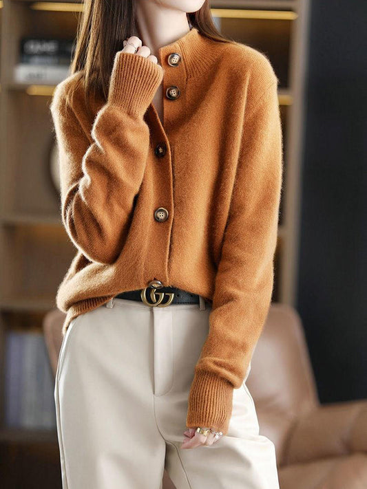 Ophelia - Elegante und bequeme Winterstrickjacke für Frauen