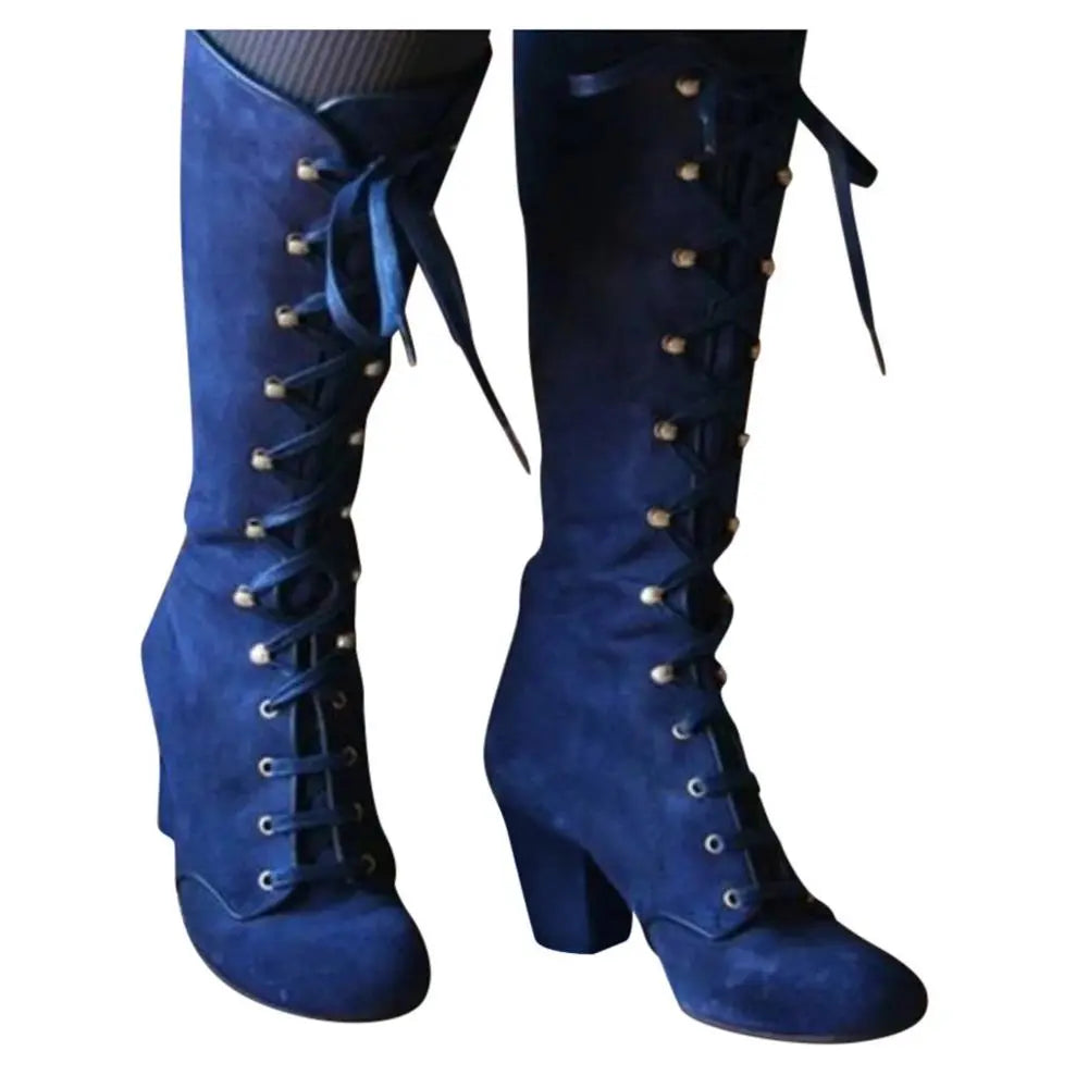 Pointed Knee High Boots | Schwarz - Modisch und elegant - Perfekt für jede Gelegenheit