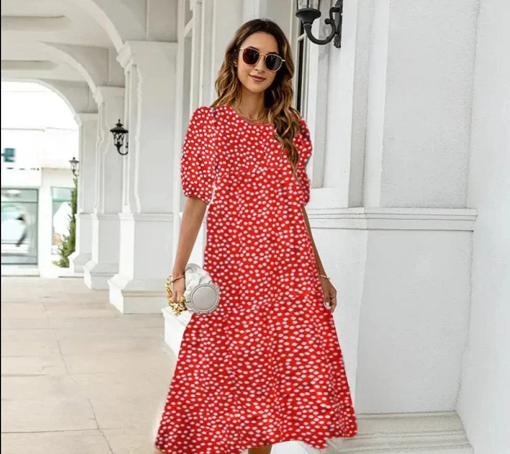 Kleid mit Print für den Sommer