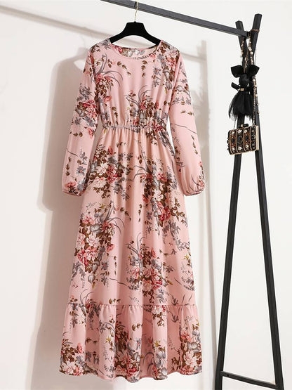 Abella - Bohème-Maxikleid mit Blumendruck