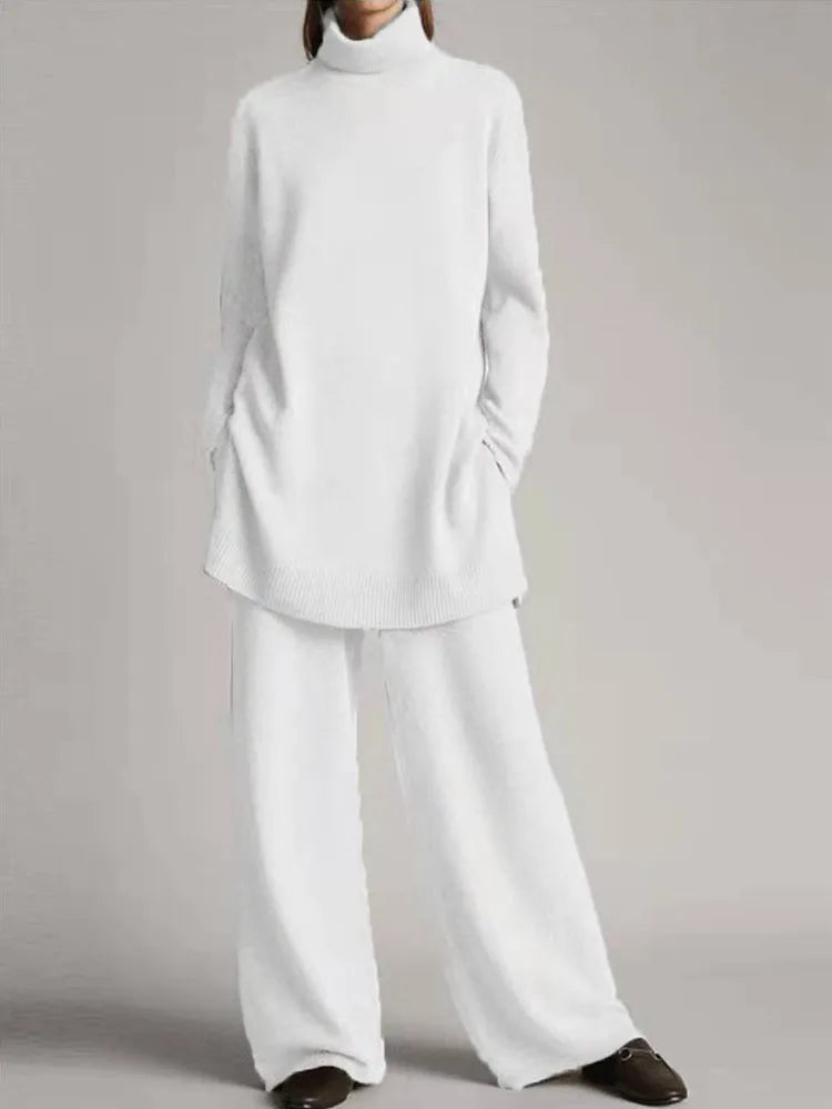 Kaditha - Bequemer Rollkragenpullover für Frauen