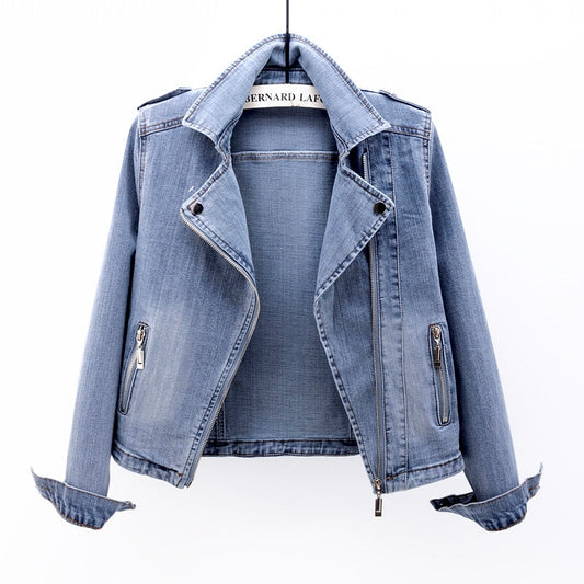 Aerin | Schicke und bequeme Damenjacke aus verwaschenem Denim
