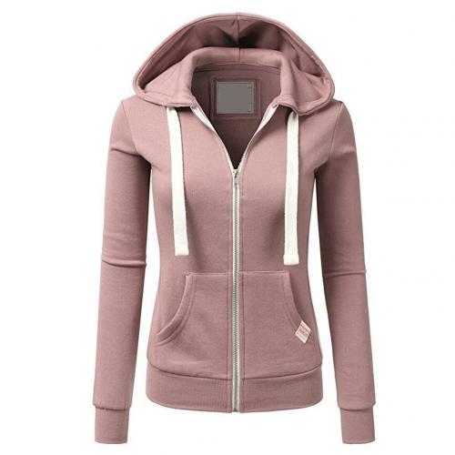 Chloé - Damen Hoodie aus Wolle mit Reißverschluss und Kapuze