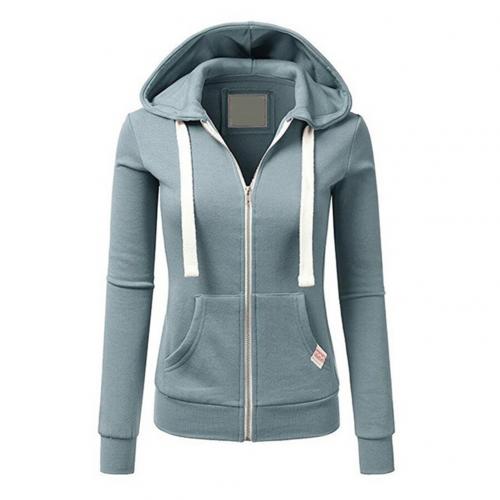 Chloé - Damen Hoodie aus Wolle mit Reißverschluss und Kapuze