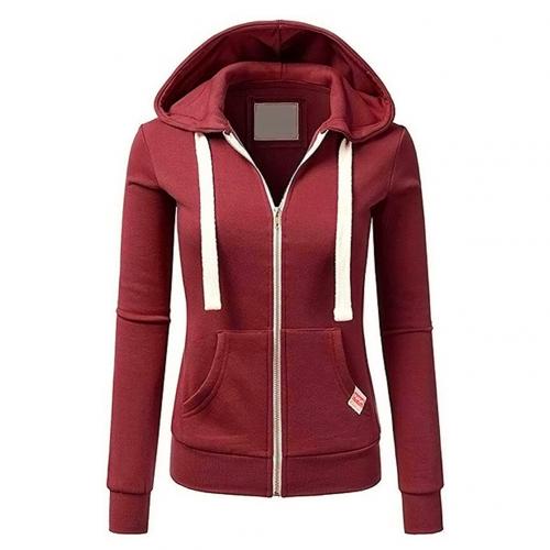 Chloé - Damen Hoodie aus Wolle mit Reißverschluss und Kapuze