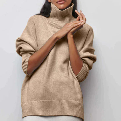 Amelie – übergroßer rollkragenpullover