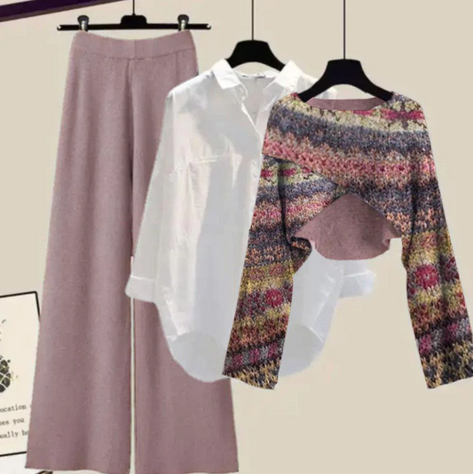 Calistina - Trendiges 3-teiliges Outfit-Set für Frauen