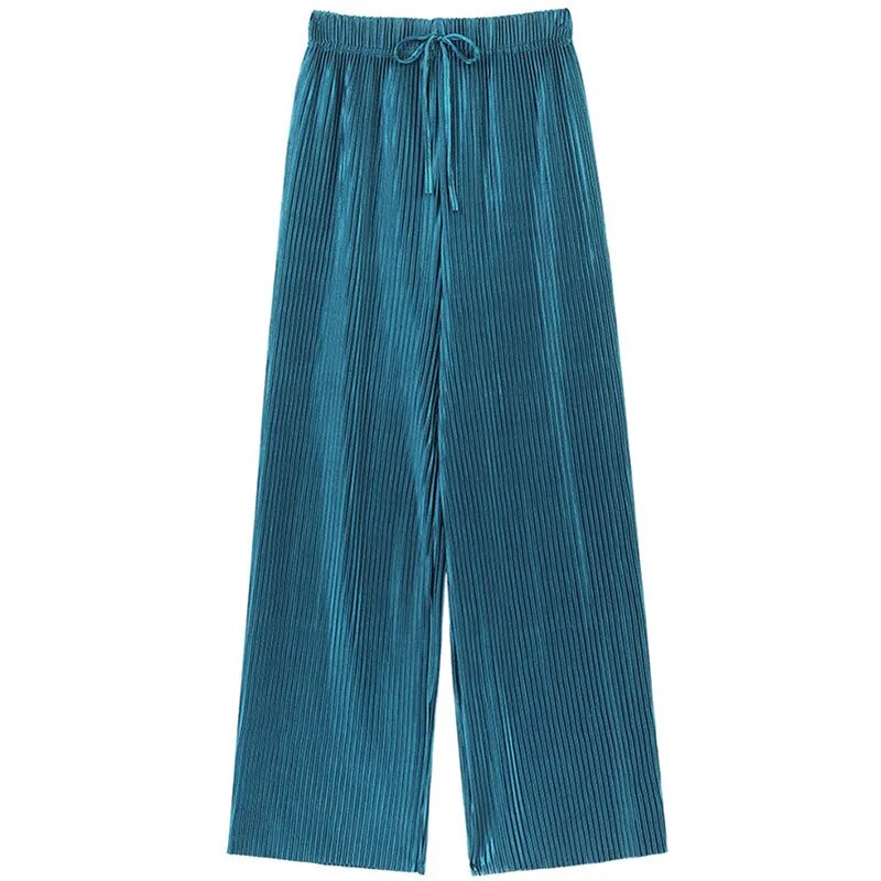 Thérèse - Plissee-Hose mit weitem Bein für den Sommer