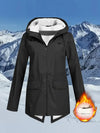 Daleyza - wasserdichte jacke mit kordelzug