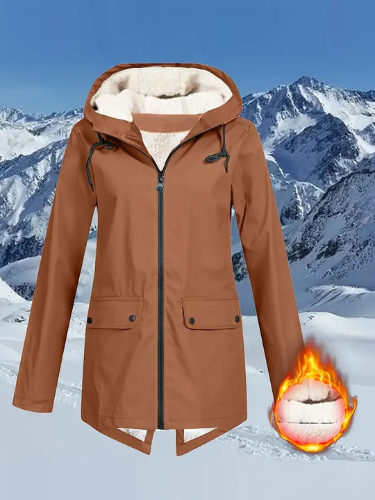 Daleyza - wasserdichte jacke mit kordelzug