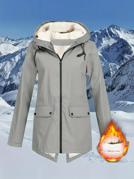 Daleyza - wasserdichte jacke mit kordelzug