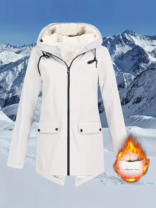 Daleyza - wasserdichte jacke mit kordelzug