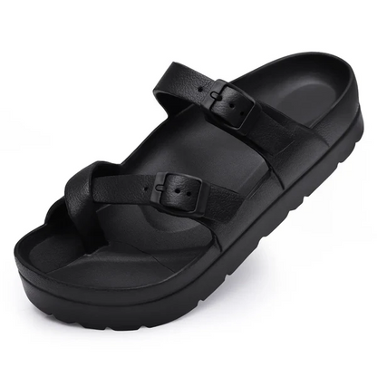 Godiva - Weich glänzende Sandalen