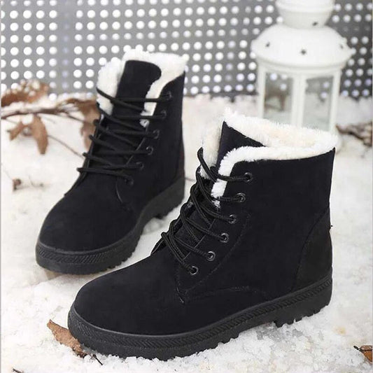 Schneestiefel mit Schnürsenkeln - Balbine