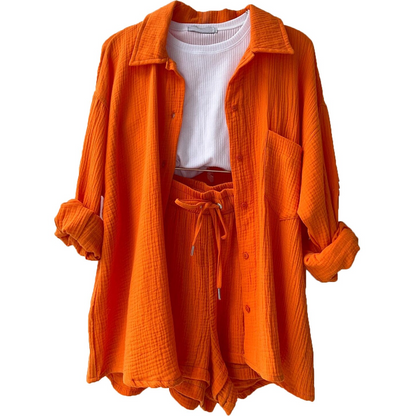 Kiki - Lässiges Baumwoll-Sommer-Set