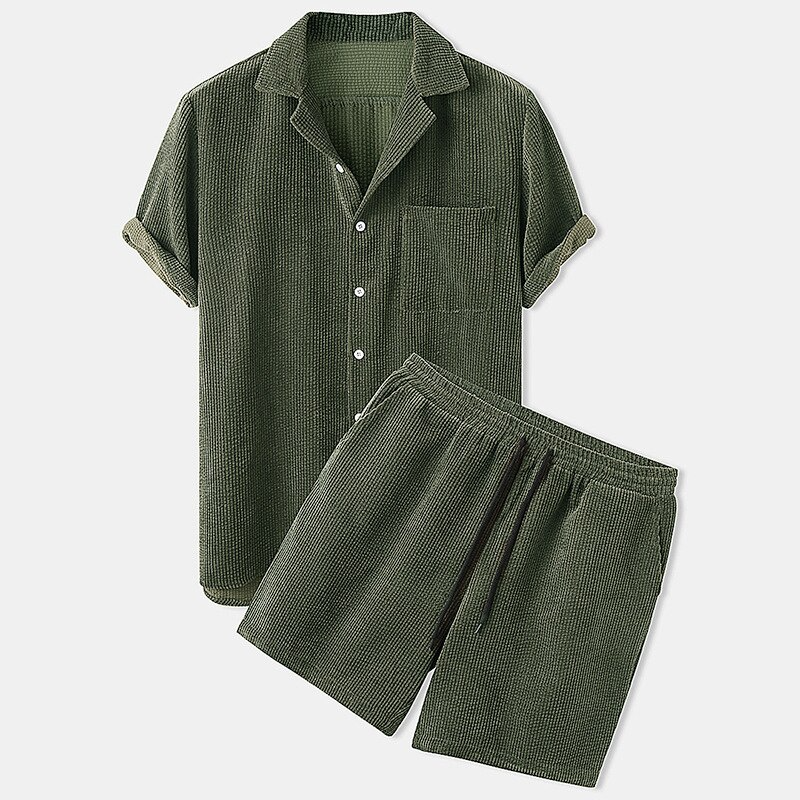 Zandro - Sommerliches Terno-Set aus Cord für Männer