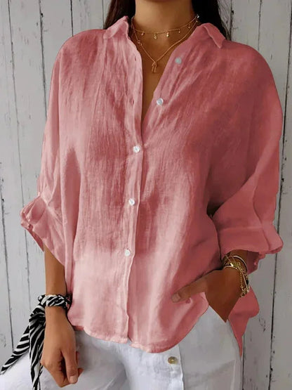 Cheryl | Stilvolle Leinenbluse für Damen