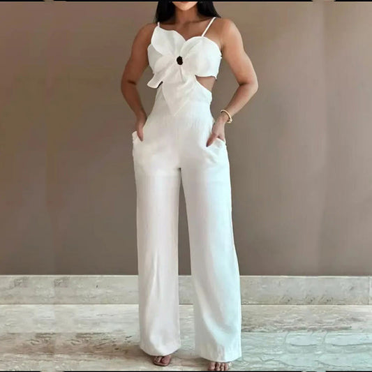 Louise - Moderner Overall mit weitem Bein