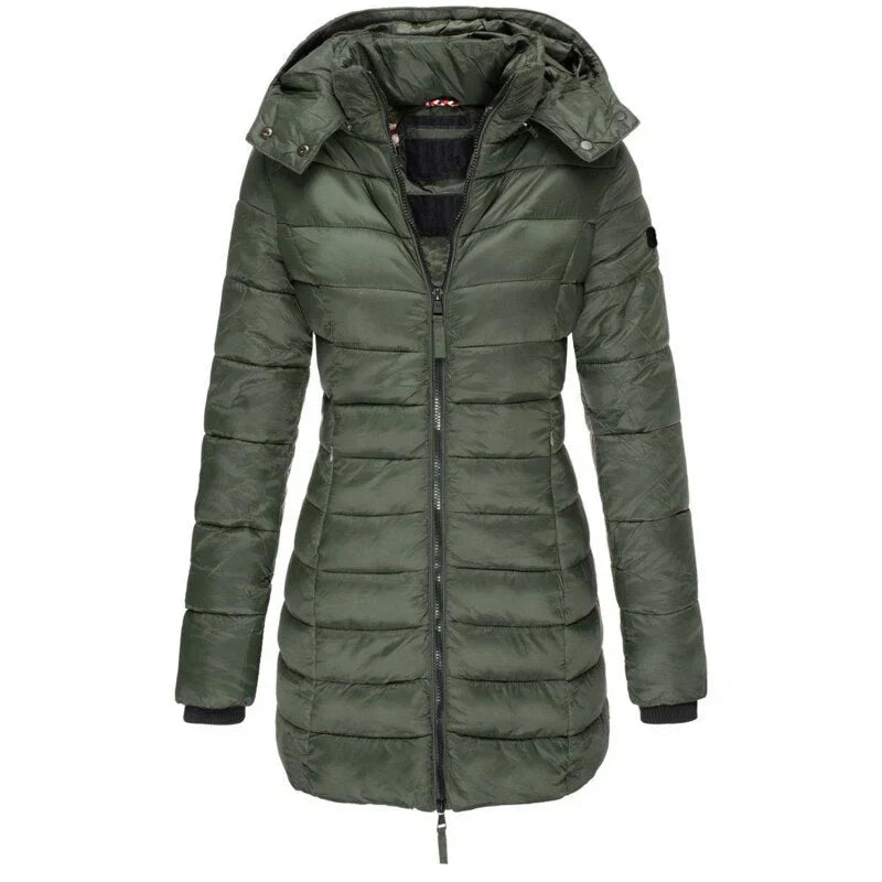 Zara | Schicke und bequeme Daunenjacke mit Kapuze für Damen