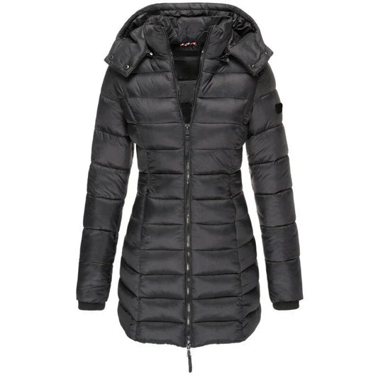 Zara | Schicke und bequeme Daunenjacke mit Kapuze für Damen