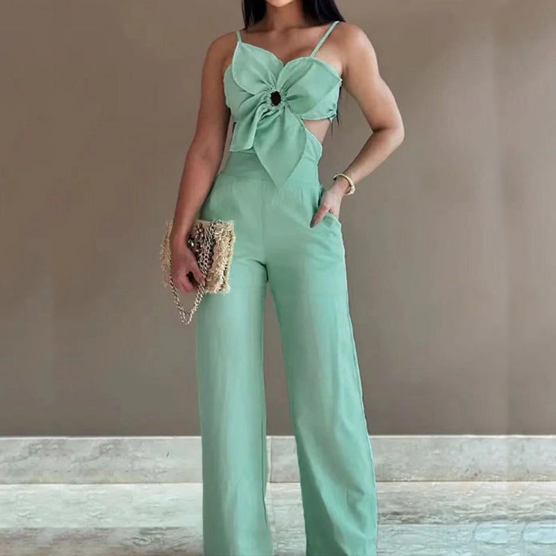 Louise - Moderner Overall mit weitem Bein
