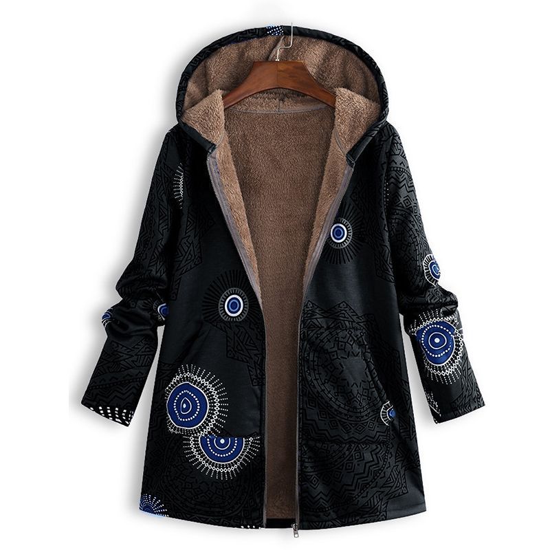 Vintage gemusterte Jacke