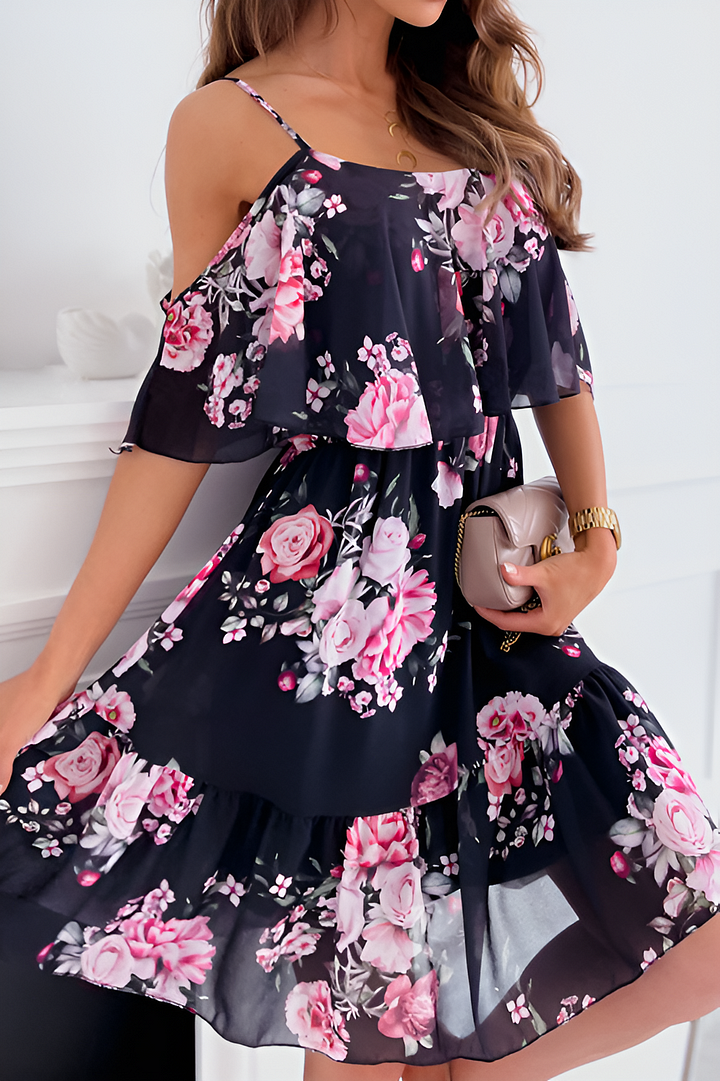 Kleid mit Blumendruck