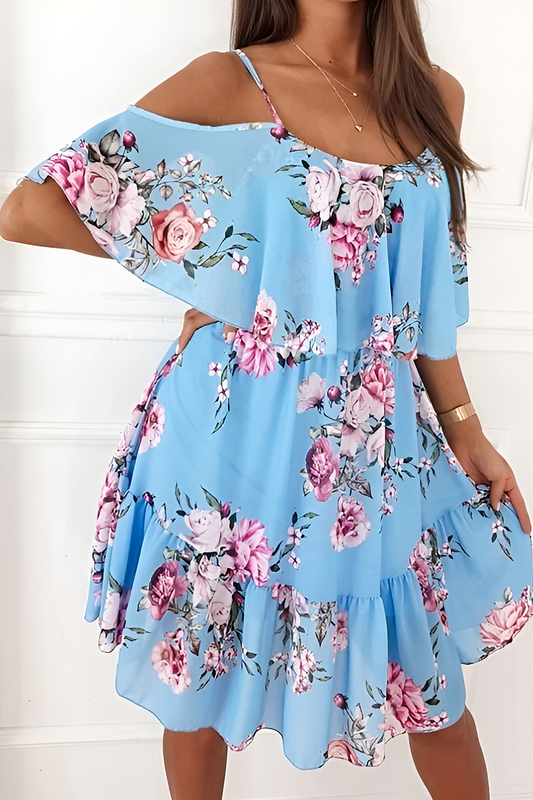 Kleid mit Blumendruck