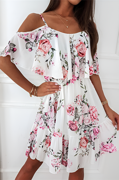 Kleid mit Blumendruck