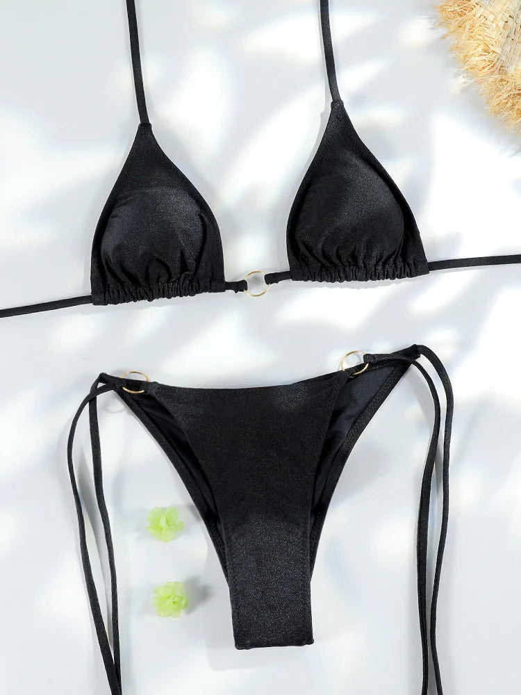 SoSoof - Brasilianischer Bikini mit Kettendetail
