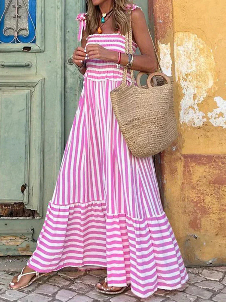Emilia - Modisches gestreiftes Kleid