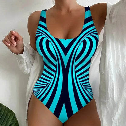 LolaBeach - Badeanzug mit Zebradruck