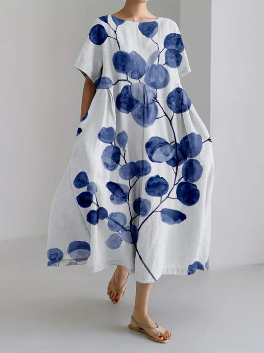 Lässiges Kleid mit Blumenprint