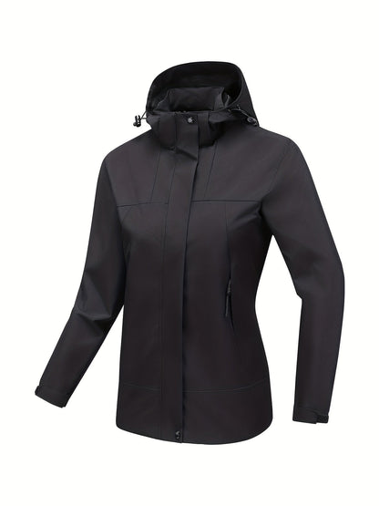 Nina | Wasserfeste Outdoor-Sportjacke mit Kapuze für Damen