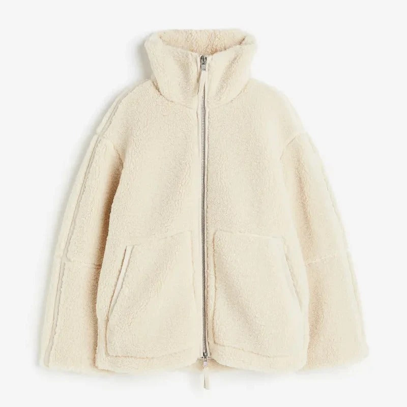 Eleganter warmer Wintermantel in Übergröße für Frauen